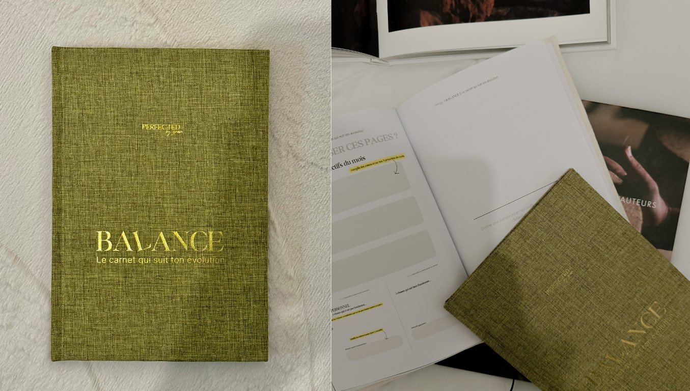 BALANCED - Carnet (vert olive)