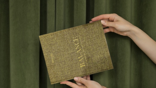 BALANCED - Carnet (vert olive)